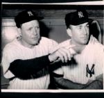 1950-60 New York Yankees “Seattle Times” Original News Photo (“Seattle Times” Hologram/MEARS LOA) - Lot of 30