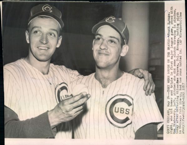 1940-60 Chicago Cubs “Seattle Times” Original News Photo (“Seattle Times” Hologram/MEARS LOA) - Lot of 15