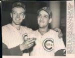 1940-60 Chicago Cubs “Seattle Times” Original News Photo (“Seattle Times” Hologram/MEARS LOA) - Lot of 15