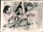 1940-60 Chicago Cubs “Seattle Times” Original News Photo (“Seattle Times” Hologram/MEARS LOA) - Lot of 15