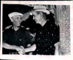 1955-70 circa Golfing Greats “Seattle Times” Original News Photo (“Seattle Times” Hologram/MEARS LOA) - Lot of 12