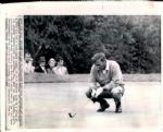 1955-70 circa Golfing Greats “Seattle Times” Original News Photo (“Seattle Times” Hologram/MEARS LOA) - Lot of 12