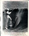 1955-70 circa Golfing Greats “Seattle Times” Original News Photo (“Seattle Times” Hologram/MEARS LOA) - Lot of 12