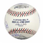 2009 AL & NL Team Signed Baseball & Multi Signed 2009 All Star Program One Ball With Ichiro Mauer-MLB Hologram