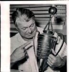 1954-67 Jimmie Foxx Post Retirement “Seattle Times” Original News Photo (“Seattle Times” Hologram/MEARS LOA)