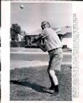 1954-67 Jimmie Foxx Post Retirement “Seattle Times” Original News Photo (“Seattle Times” Hologram/MEARS LOA)