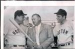 1954-67 Jimmie Foxx Post Retirement “Seattle Times” Original News Photo (“Seattle Times” Hologram/MEARS LOA)