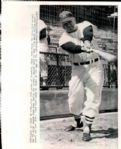 1954-67 Jimmie Foxx Post Retirement “Seattle Times” Original News Photo (“Seattle Times” Hologram/MEARS LOA)