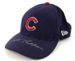 1972 Milt Pappas Chicago Cubs Signed Jersey Cap Print & Single Signed Baseball - JSA 