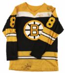 1960s Ken Hodge Boston Bruins Signed Durene Kid's Jersey - JSA 