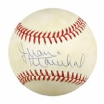 1989-93 Hall of Fame Pitchers Single Signed ONL or OAL Baseball - Lot of 8 Incl. Marichal Sutton Ryan Seaver Gibson Carlton Wynn Perry - JSA 