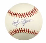 1989-93 Hall of Fame Pitchers Single Signed ONL or OAL Baseball - Lot of 8 Incl. Marichal Sutton Ryan Seaver Gibson Carlton Wynn Perry - JSA 