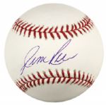 1980s-90 Hall of Fame Sluggers Single Signed ONL & OAL Baseball - Lot of 9 w/Musial Mathews Appling Kaline Schmidt Winfield - JSA 