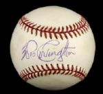 1987-89 Wes Covington Milwaukee Braves Single Signed ONL (Giamatti) Baseball - JSA 