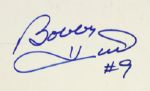 1970s-80s Chicago Stadium Original 22 x 22 Broadside Sign, Signed by Bobby Hull Blackhawks Star - JSA 
