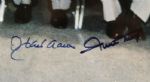 1980s 500 Home Run Club Signed 16 x 20 Photo Display w11 Sigs. Incl. Hank Aaron Mickey Mantle Ted Williams Willie Mays - JSA