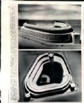 1948-72 Yankee Stadium “Seattle Times” Original News Photo (“Seattle Times” Hologram/MEARS LOA)