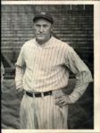 1929-50 Arthur Fletcher New York Yankees “Seattle Times” Original News Photo (“Seattle Times” Hologram/MEARS LOA) - Lot of 2