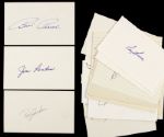 1959 Chicago White Sox Signed Collection w/ 23 Signed Index Cards From Team Members Pinback Mug & Simulated Signed Baseball - JSA 