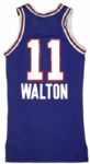 1980-81 Lloyd Walton Kansas City Kings Game Worn Jersey w/Memorial Band (MEARS LOA)
