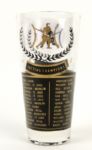 1960 World Series & Batting Champs 5 3/4 Drinking Glass 