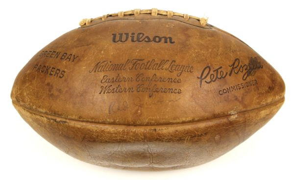 1960s Green Bay Packers Team Stamped The Duke Football - Vince Lombardi Bart Starr Ray Nitschke Willie Davis