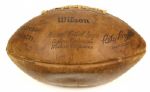 1960s Green Bay Packers Team Stamped The Duke Football - Vince Lombardi Bart Starr Ray Nitschke Willie Davis