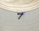 2004 Hector Luna St. Louis Cardinals Game Worn World Series Signed Cap (MEARS Auction LOA) 