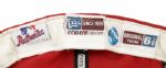 2004 Hector Luna St. Louis Cardinals Game Worn World Series Signed Cap (MEARS Auction LOA) 