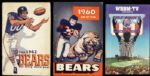 1960-76 Chicago Bears Media Guide - Lot of 12