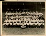 1942 New York Yankees “St. Petersburg Times” Original 7" x 9" News Photo (“St. Petersburg” Hologram/MEARS LOA) - Lot of 2