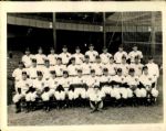 1942 New York Yankees “St. Petersburg Times” Original 7 x 9 News Photo (“St. Petersburg” Hologram/MEARS LOA) - Lot of 2