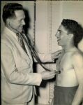 1941-63 Phil Rizzuto New York Yankees “St. Petersburg Times” Original News Photo (“St. Petersburg” Hologram/MEARS LOA) - Lot of 5
