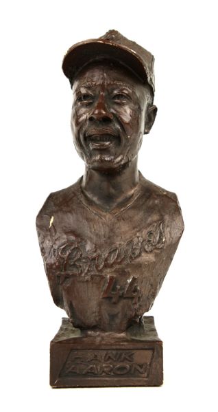 1974 Hank Aaron Mini Statue - Atlanta Braves