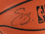 2000s Milwaukee Bucks Team Signed Basketball - Lot of 2 w/George Karl Ray Allen Michael Redd Glenn Robinson (MEARS Auction LOA)