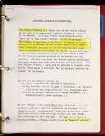 1986-87  Ernie Stautner Dallas Cowboys Personal Scouting Report NFL Hall of Famer Signed Three Times (JSA)
