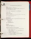 1986-87  Ernie Stautner Dallas Cowboys Personal Scouting Report NFL Hall of Famer Signed Three Times (JSA)