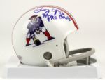 2009 Raymond Clayborn New England Patriots Signed Mini-Helmet "3x Pro Bowls" (MEARS Auction LOA)