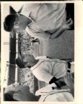 1952-76 Billy Martin “St. Petersburg Times” Original News Photo (“St. Petersburg” Hologram/MEARS LOA) - Lot of 17