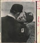 1952-76 Billy Martin “St. Petersburg Times” Original News Photo (“St. Petersburg” Hologram/MEARS LOA) - Lot of 17