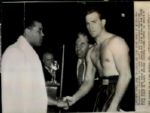 1946 Joe Louis vs. Billy Conn “St. Petersburg Times” Original News Photo (“St. Petersburg” Hologram/MEARS LOA) - Lot of 36