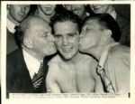 1946 Joe Louis vs. Billy Conn “St. Petersburg Times” Original News Photo (“St. Petersburg” Hologram/MEARS LOA) - Lot of 36