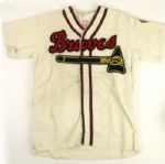 1953-65 Milwaukee Braves Kid's Uniform In Original Box 