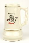 1957 Milwaukee Braves NL Champions 6 3/4" Ceramic Mug Stein