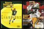 1990s Miscellaneous Green Bay Packers Memorabilia - Magazines / Super Bowl Programs / Paper Clippings / Photos