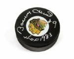 1977-92 Bobby Hull Chicago Blackhawks Signed Photos Cards & Puck - Lot of 10 - JSA 