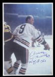 1977-92 Bobby Hull Chicago Blackhawks Signed Photos Cards & Puck - Lot of 10 - JSA 