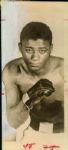 1957-68 Floyd Patterson “St. Petersburg Times” Original News Photo (“St. Petersburg” Hologram/MEARS LOA) - Lot of 32
