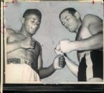 1957-68 Floyd Patterson “St. Petersburg Times” Original News Photo (“St. Petersburg” Hologram/MEARS LOA) - Lot of 32