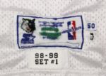 1998-99 Kevin Garnett Minnesota Timberwolves Game Worn Jersey w/Team Letter (MEARS A10)